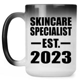 Skincare Specialist Established EST. 2023 - 15oz Color Changing Mug