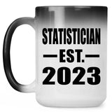 Statistician Established EST. 2023 - 15oz Color Changing Mug