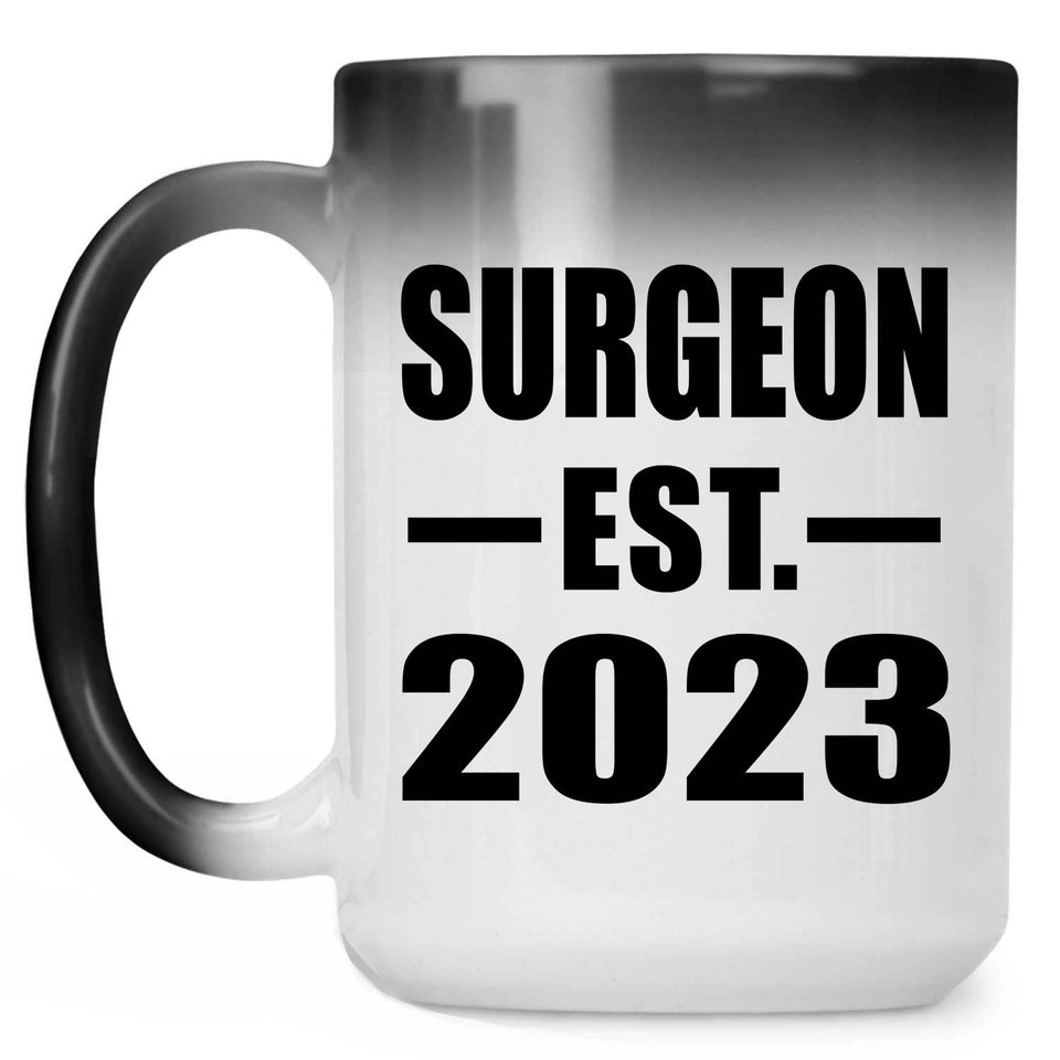 Surgeon Established EST. 2023 - 15oz Color Changing Mug