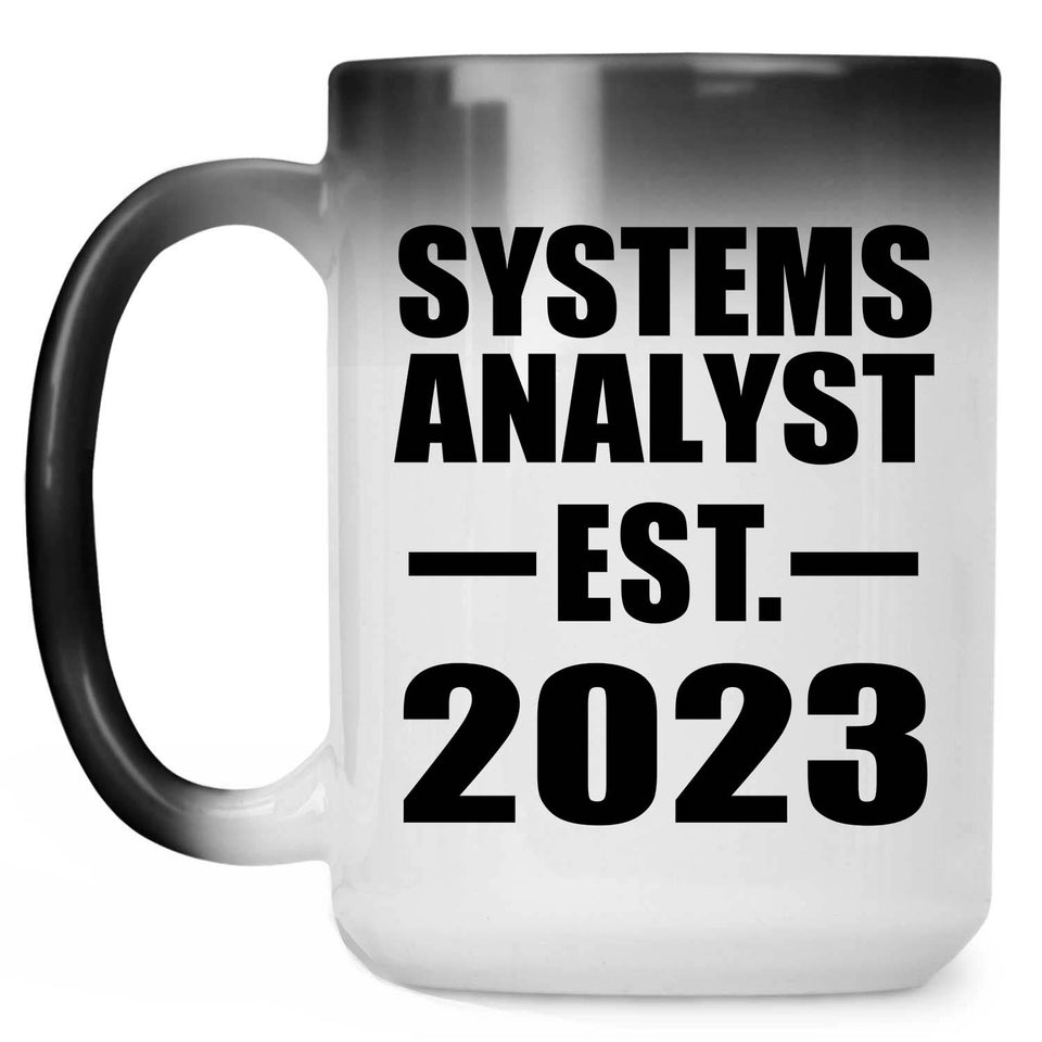 Systems Analyst Established EST. 2023 - 15oz Color Changing Mug