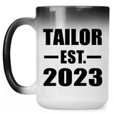 Tailor Established EST. 2023 - 15oz Color Changing Mug