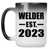 Welder Established EST. 2023 - 15oz Color Changing Mug