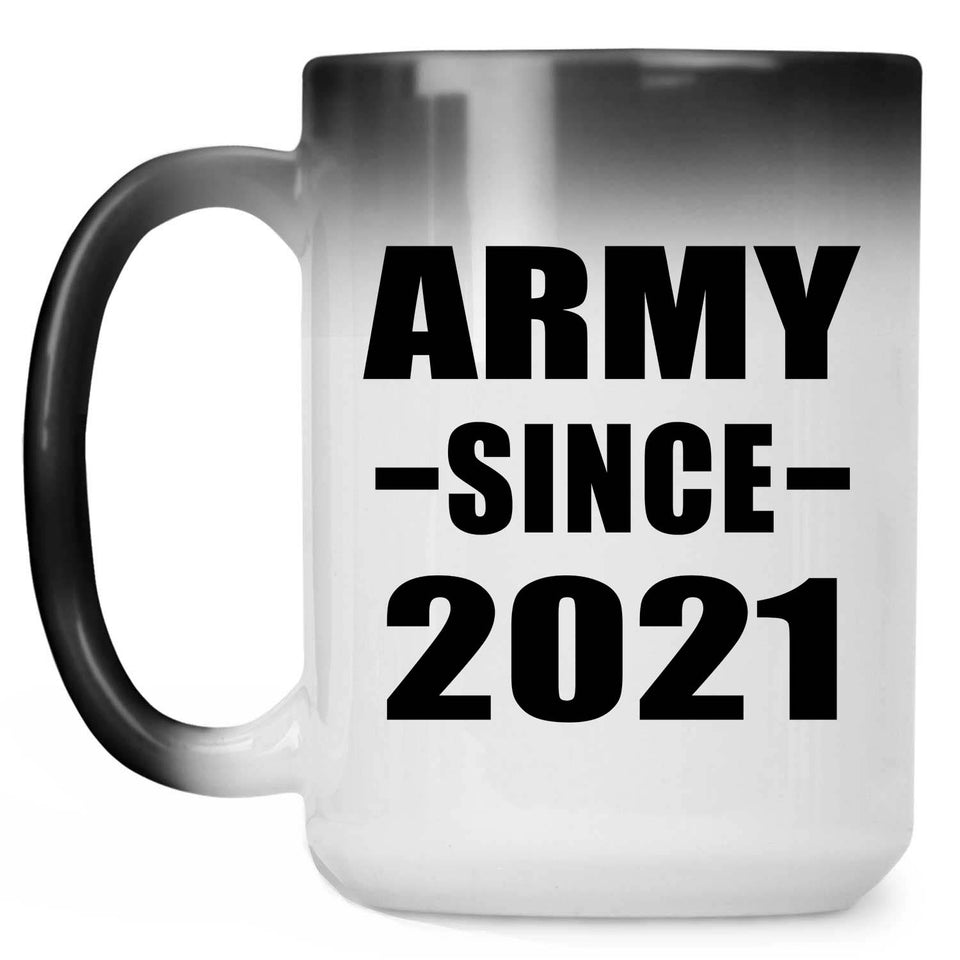 Army Since 2021 - 15oz Color Changing Mug