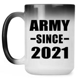Army Since 2021 - 15oz Color Changing Mug