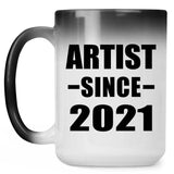 Artist Since 2021 - 15oz Color Changing Mug
