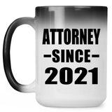 Attorney Since 2021 - 15oz Color Changing Mug