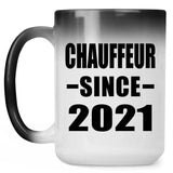Chauffeur Since 2021 - 15oz Color Changing Mug