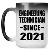 Engineering Technician Since 2021 - 15oz Color Changing Mug
