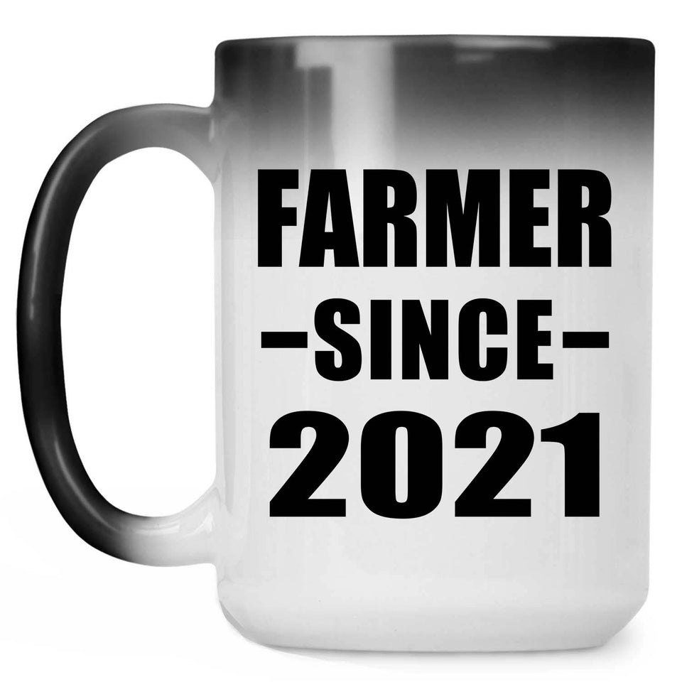 Farmer Since 2021 - 15oz Color Changing Mug