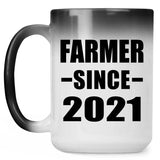 Farmer Since 2021 - 15oz Color Changing Mug