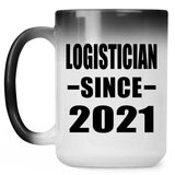 Logistician Since 2021 - 15oz Color Changing Mug