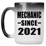 Mechanic Since 2021 - 15oz Color Changing Mug