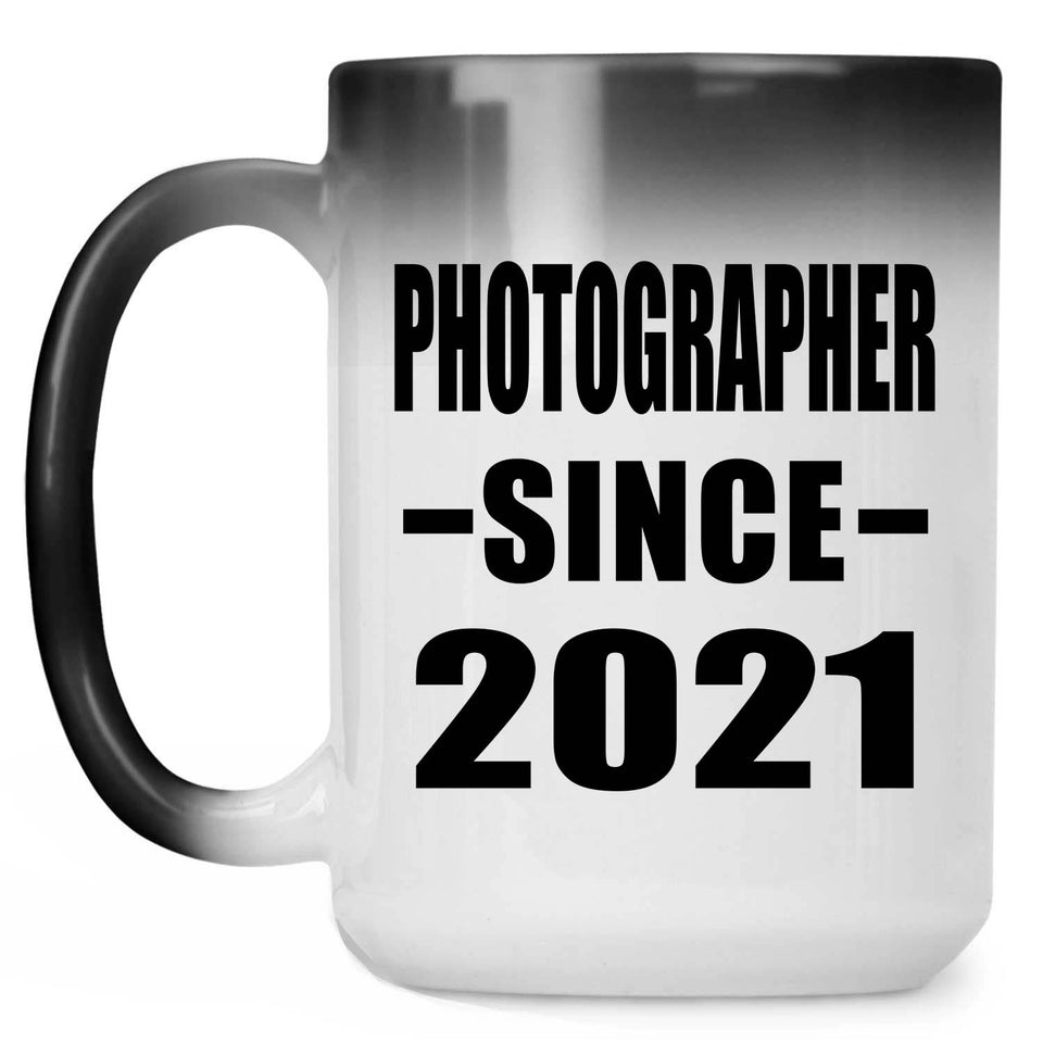 Photographer Since 2021 - 15oz Color Changing Mug