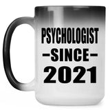 Psychologist Since 2021 - 15oz Color Changing Mug