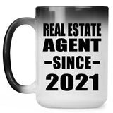 Real Estate Agent Since 2021 - 15oz Color Changing Mug