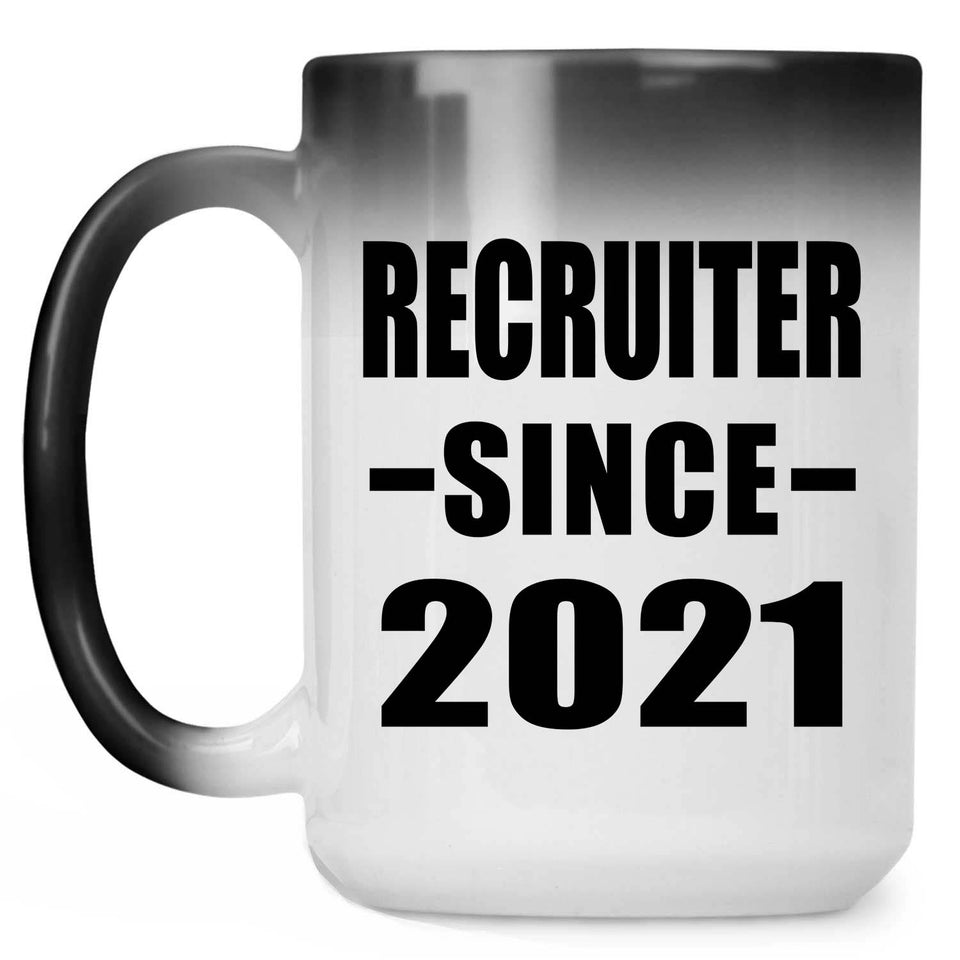 Recruiter Since 2021 - 15oz Color Changing Mug