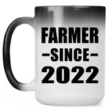 Farmer Since 2022 - 15oz Color Changing Mug