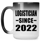 Logistician Since 2022 - 15oz Color Changing Mug