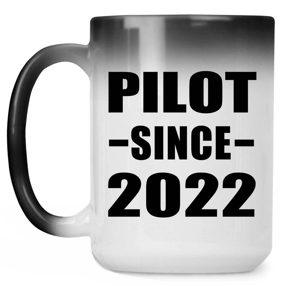 Pilot Since 2022 - 15oz Color Changing Mug