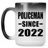 Policeman Since 2022 - 15oz Color Changing Mug