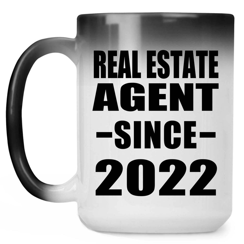 Real Estate Agent Since 2022 - 15oz Color Changing Mug
