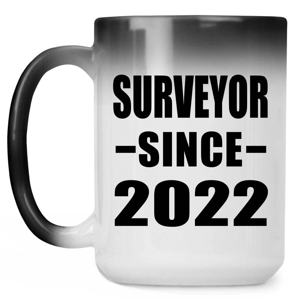 Surveyor Since 2022 - 15oz Color Changing Mug