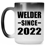Welder Since 2022 - 15oz Color Changing Mug
