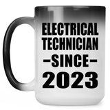Electrical Technician Since 2023 - 15oz Color Changing Mug