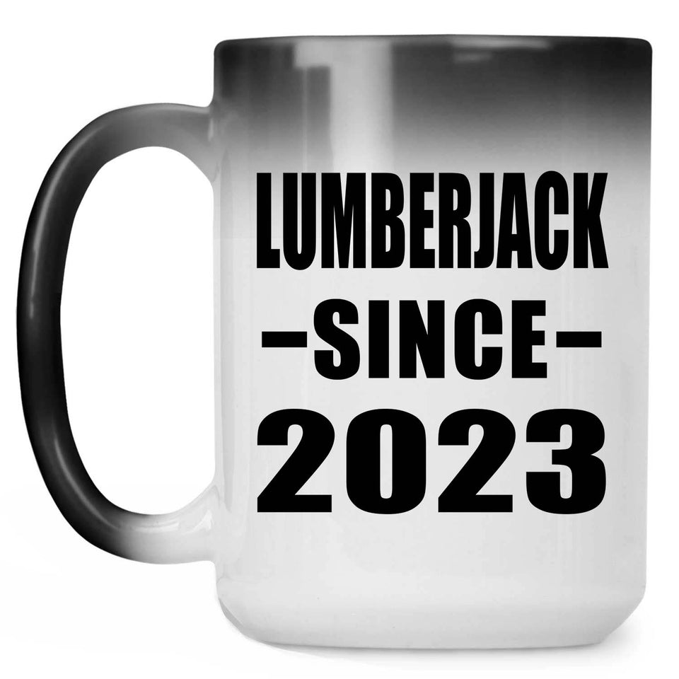Lumberjack Since 2023 - 15oz Color Changing Mug