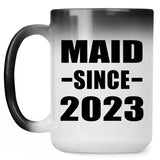 Maid Since 2023 - 15oz Color Changing Mug