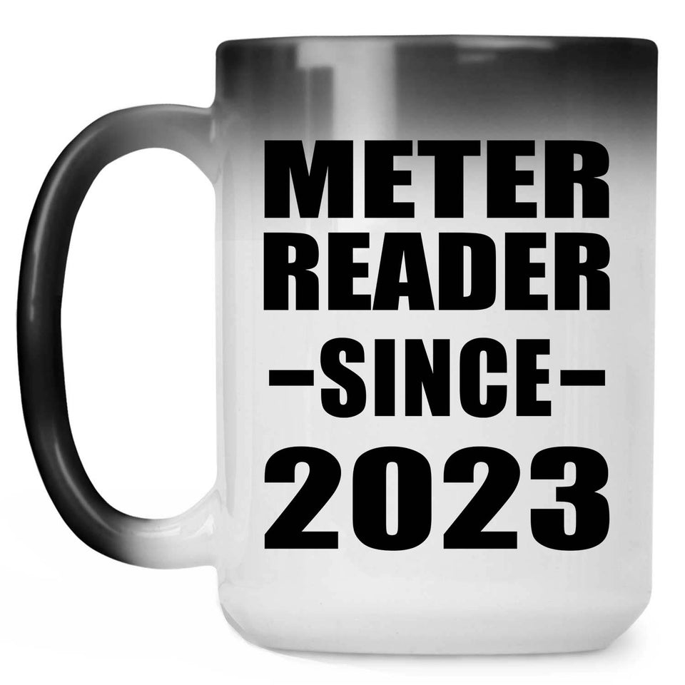 Meter Reader Since 2023 - 15oz Color Changing Mug
