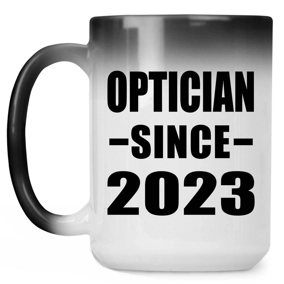 Optician Since 2023 - 15oz Color Changing Mug