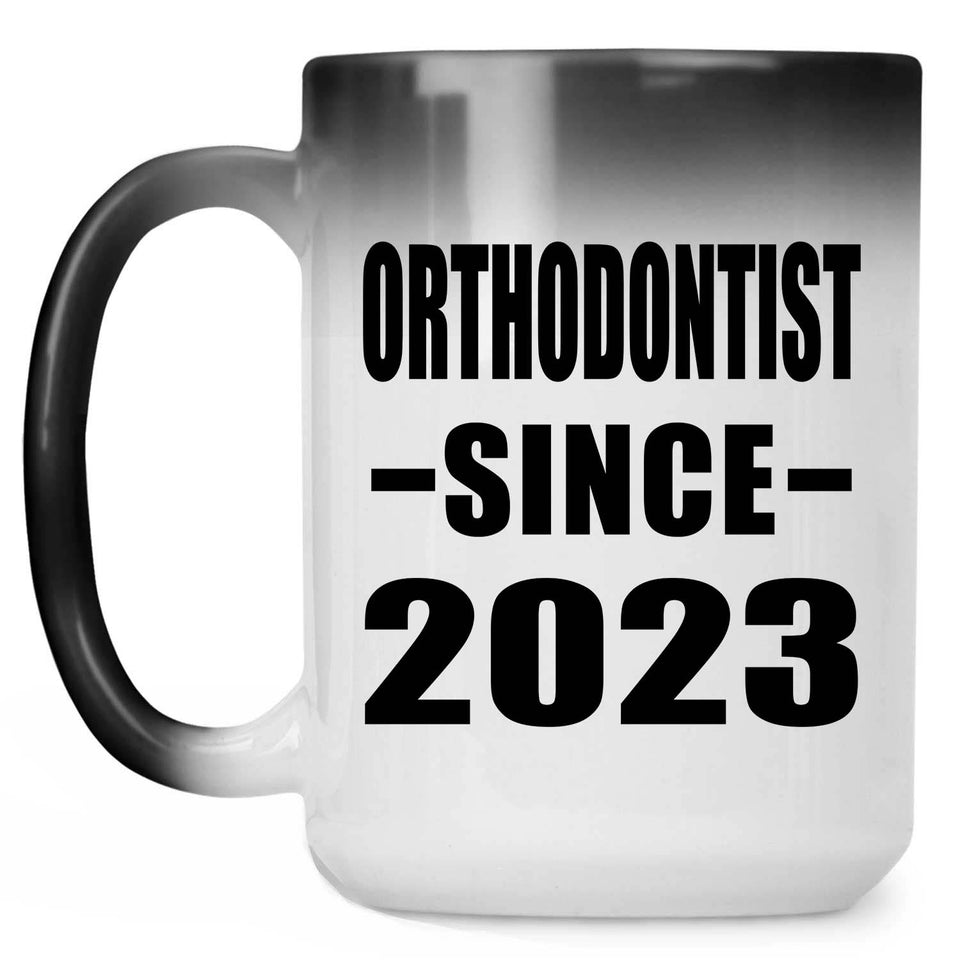 Orthodontist Since 2023 - 15oz Color Changing Mug