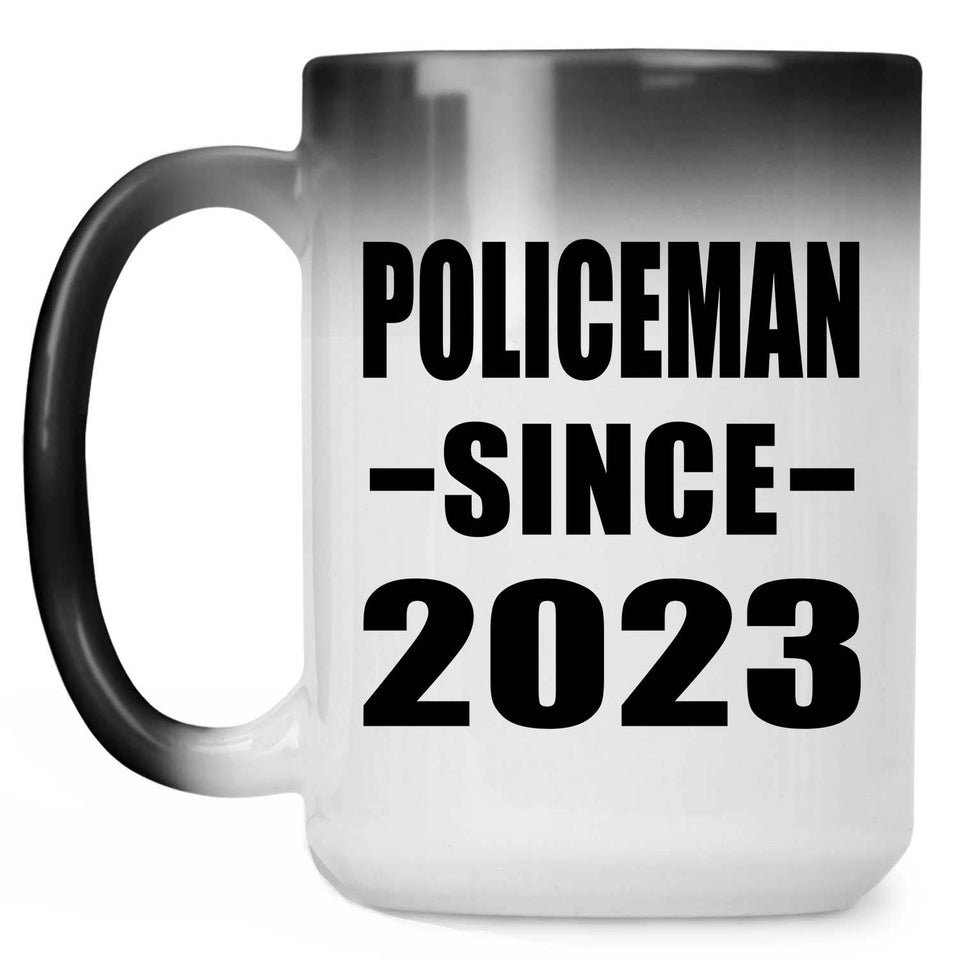 Policeman Since 2023 - 15oz Color Changing Mug