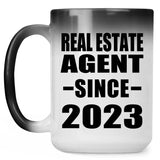 Real Estate Agent Since 2023 - 15oz Color Changing Mug