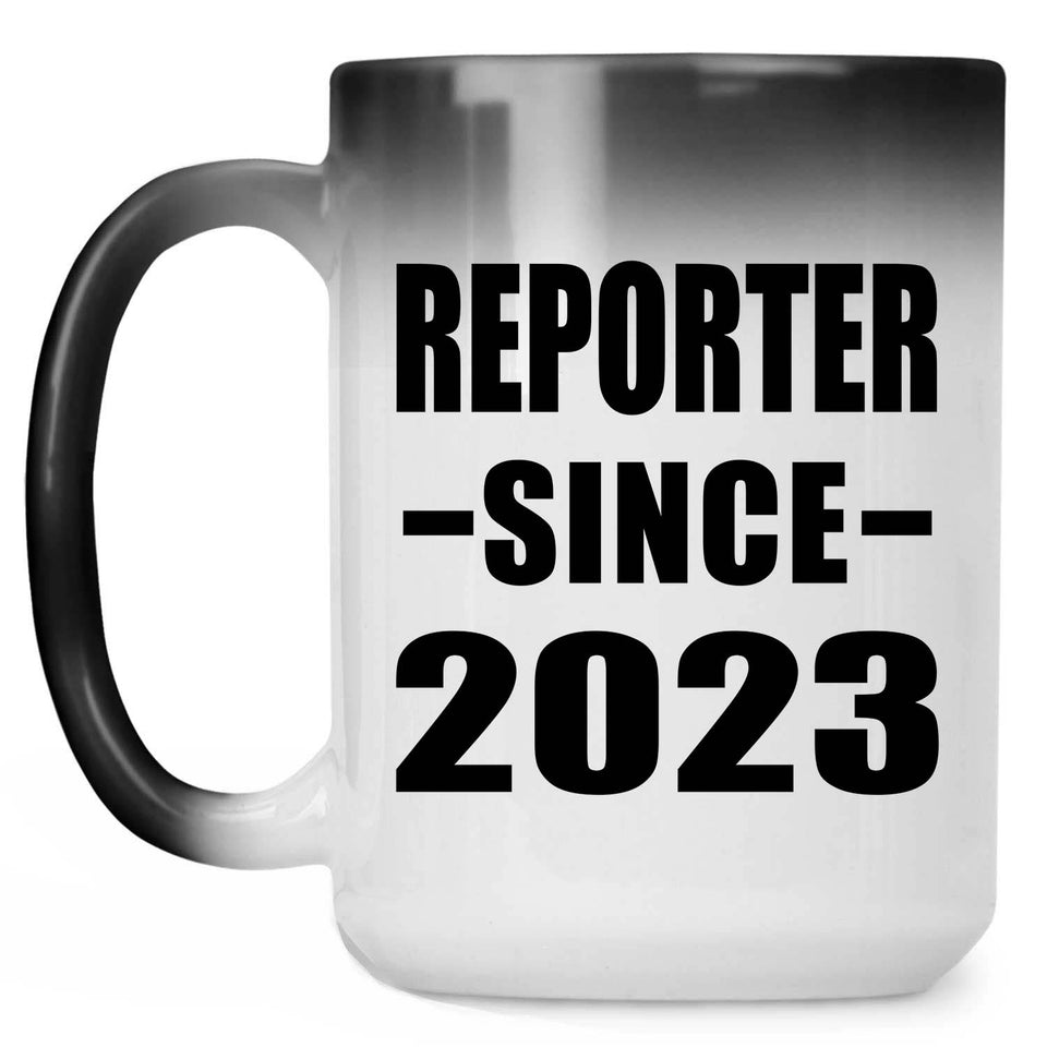 Reporter Since 2023 - 15oz Color Changing Mug
