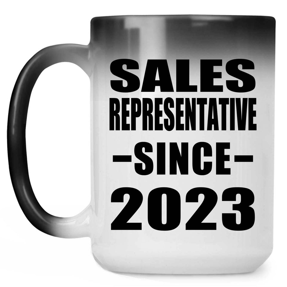 Sales Representative Since 2023 - 15oz Color Changing Mug