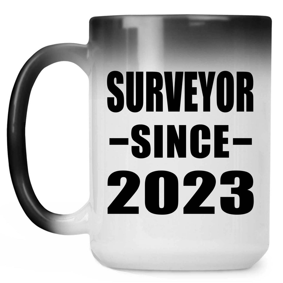 Surveyor Since 2023 - 15oz Color Changing Mug