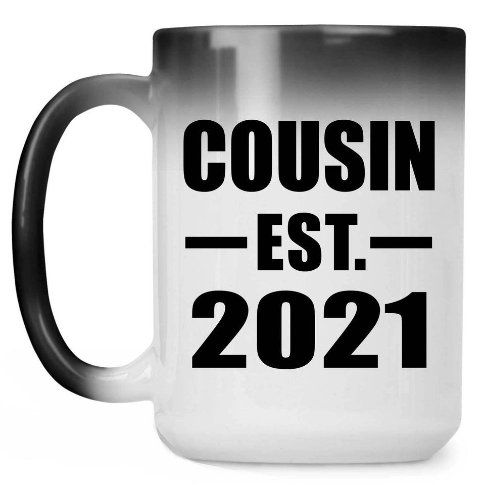 Cousin Established EST. 2021 - 15oz Color Changing Mug