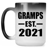 Gramps Established EST. 2021 - 15oz Color Changing Mug