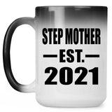 Step Mother Established EST. 2021 - 15oz Color Changing Mug