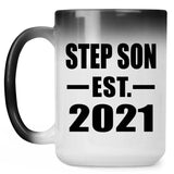 Step Son Established EST. 2021 - 15oz Color Changing Mug