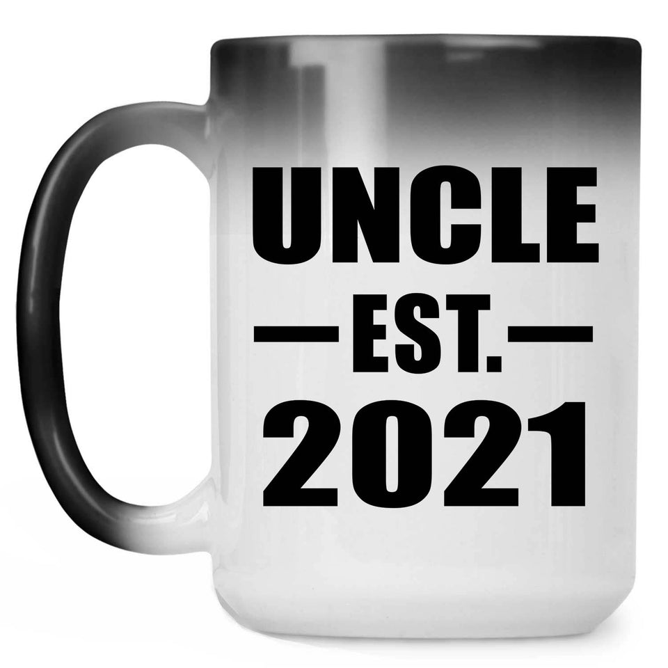 Uncle Established EST. 2021 - 15oz Color Changing Mug