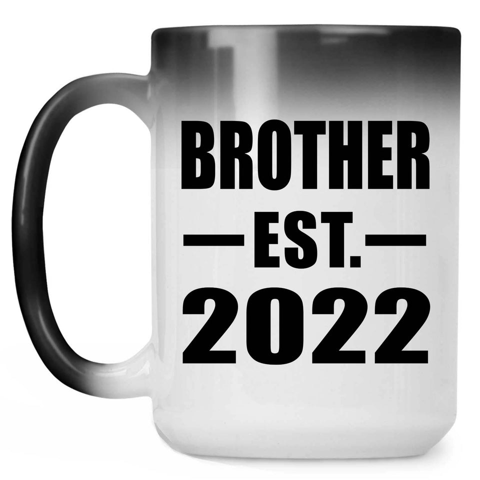 Brother Established EST. 2022 - 15oz Color Changing Mug