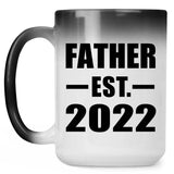 Father Established EST. 2022 - 15oz Color Changing Mug