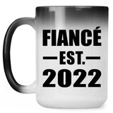 Fiance Established EST. 2022 - 15oz Color Changing Mug