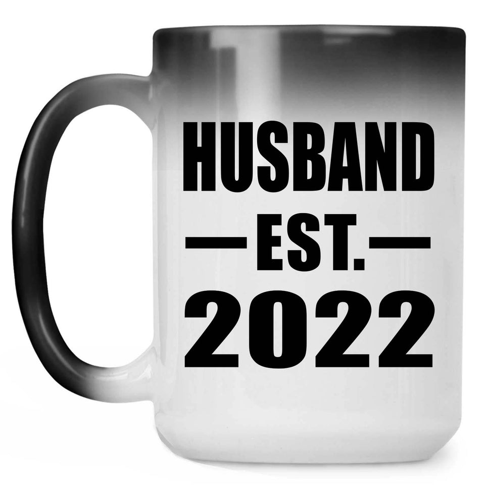 Husband Established EST. 2022 - 15oz Color Changing Mug