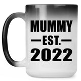 Mummy Established EST. 2022 - 15oz Color Changing Mug
