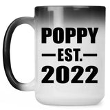 Poppy Established EST. 2022 - 15oz Color Changing Mug