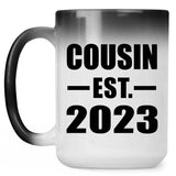 Cousin Established EST. 2023 - 15oz Color Changing Mug